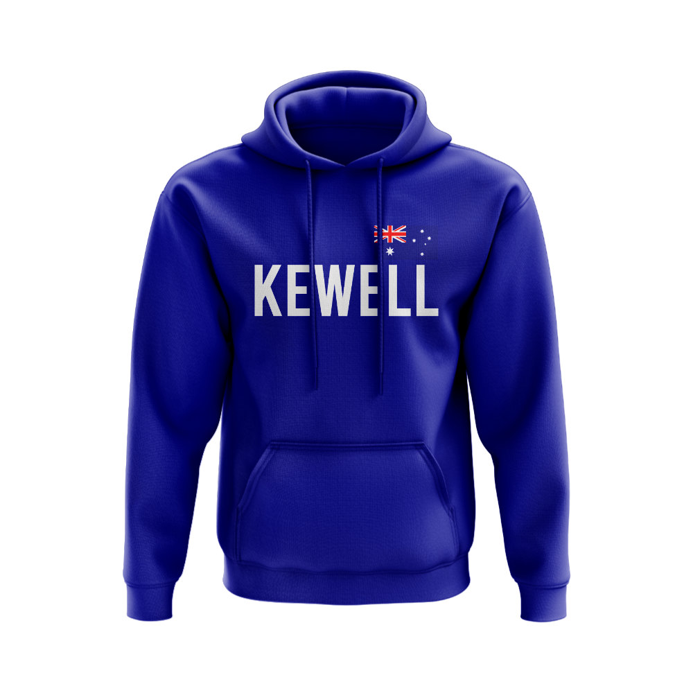 Harry Kewell Australia Name Hoody (Royal)