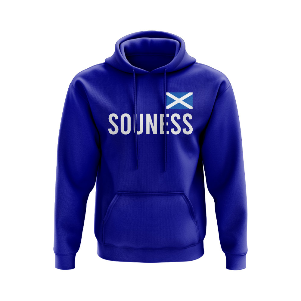 Graeme Souness Scotland Name Hoody (Royal)