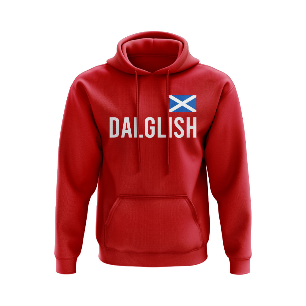 Kenny Dalglish Scotland Name Hoody (Red)