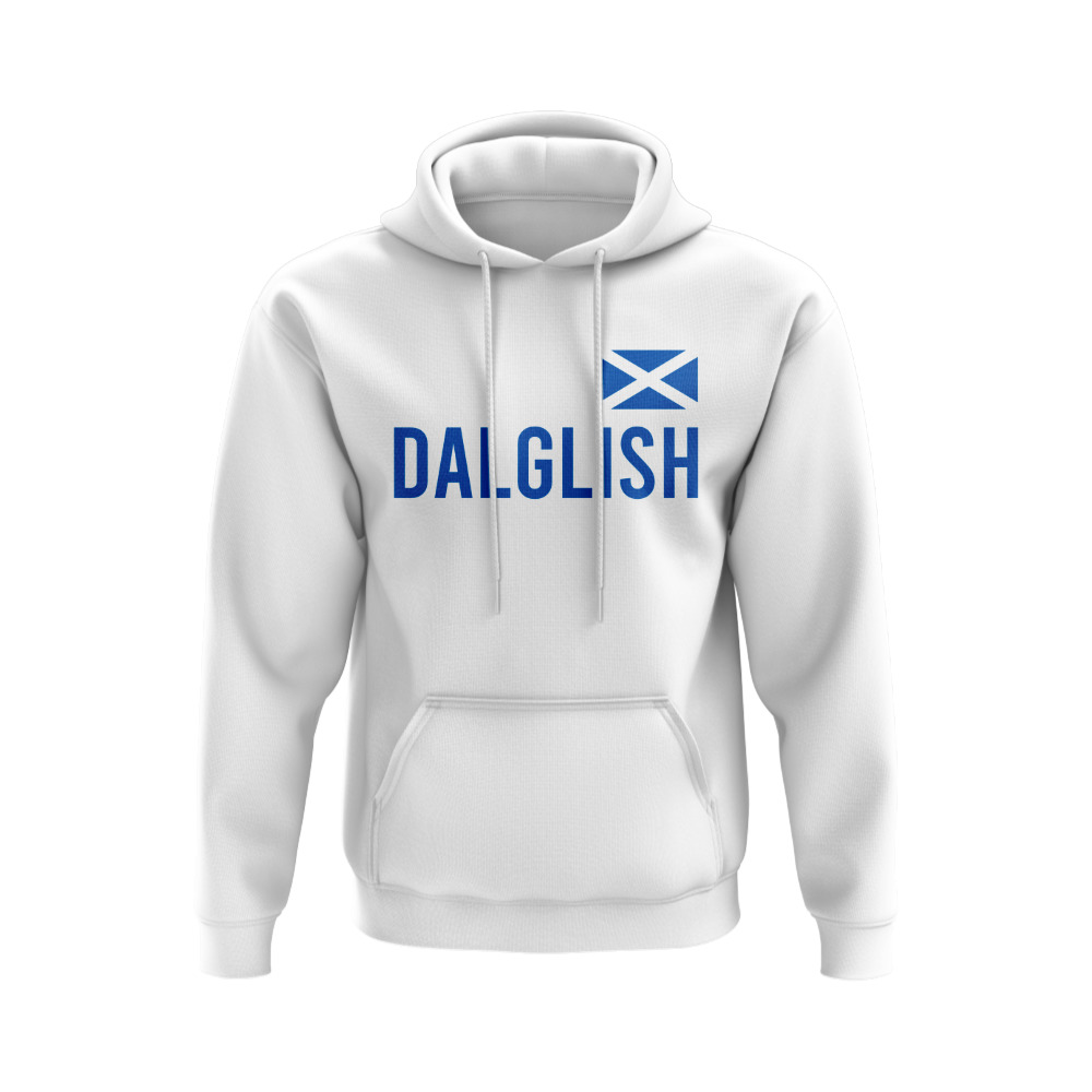 Kenny Dalglish Scotland Name Hoody (White)