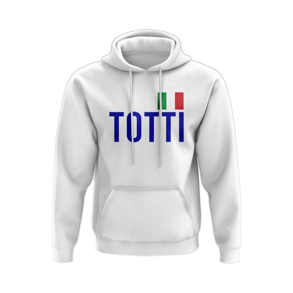 Francesco Totti Italy Name Hoody (White)