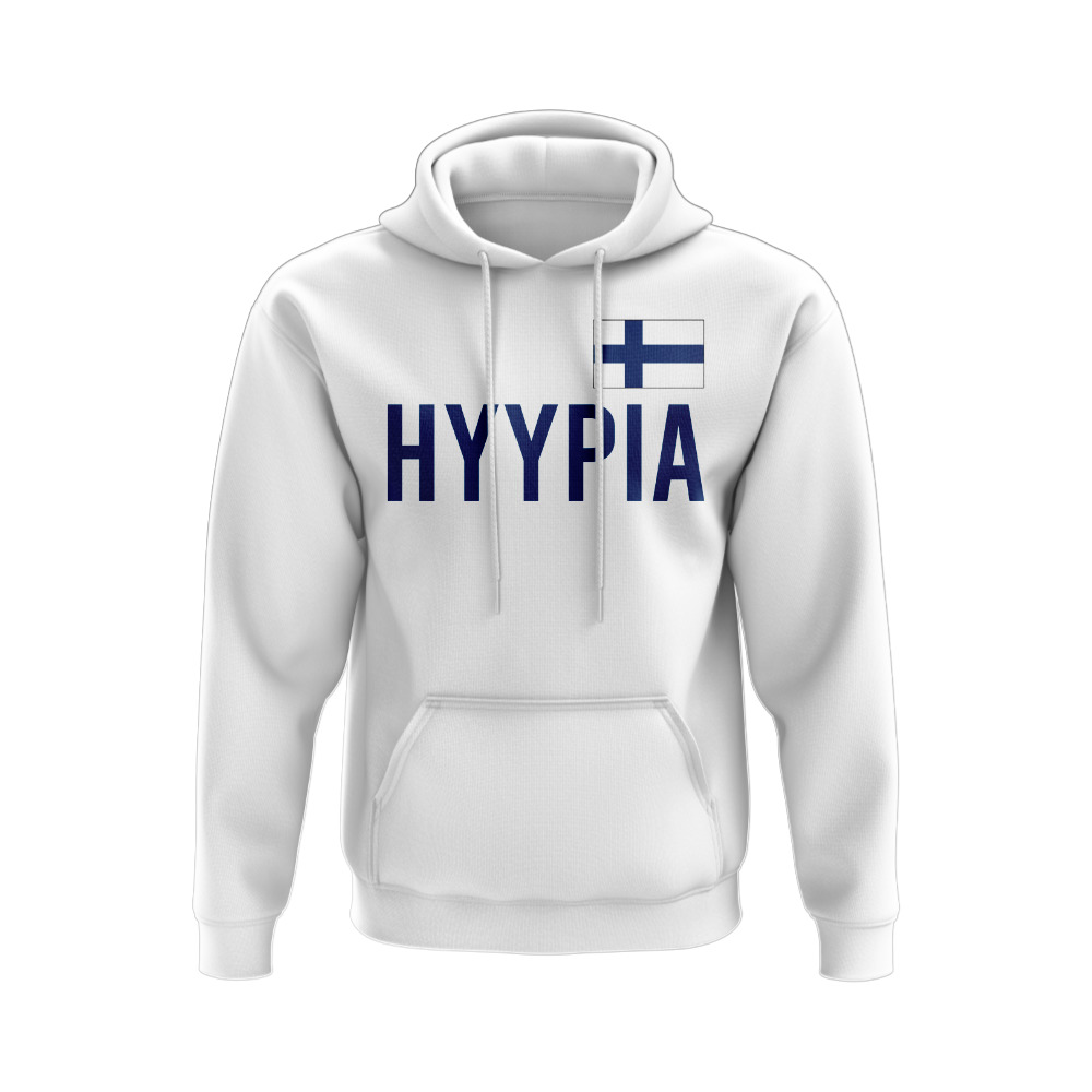 Sami Hyypia Finland Name Hoody (White)