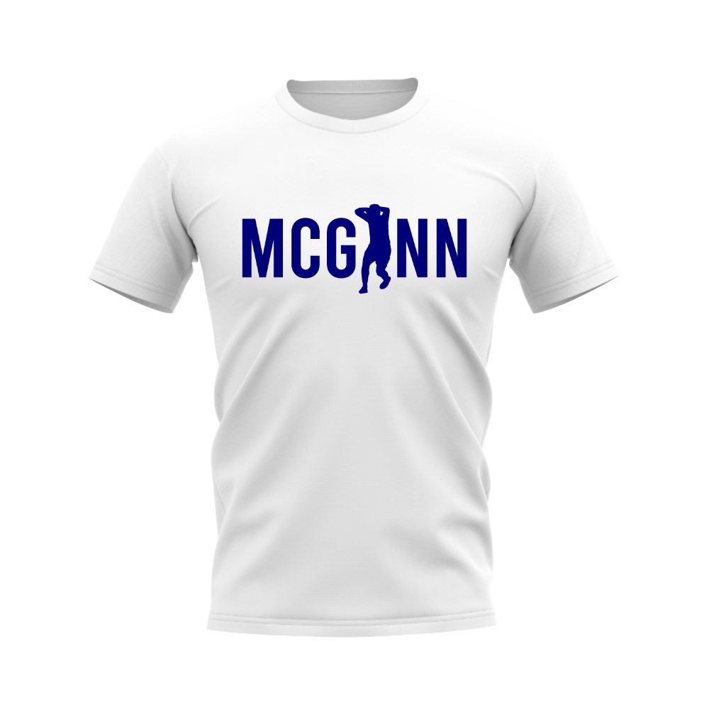 John McGinn Silhouette T-shirt (White)