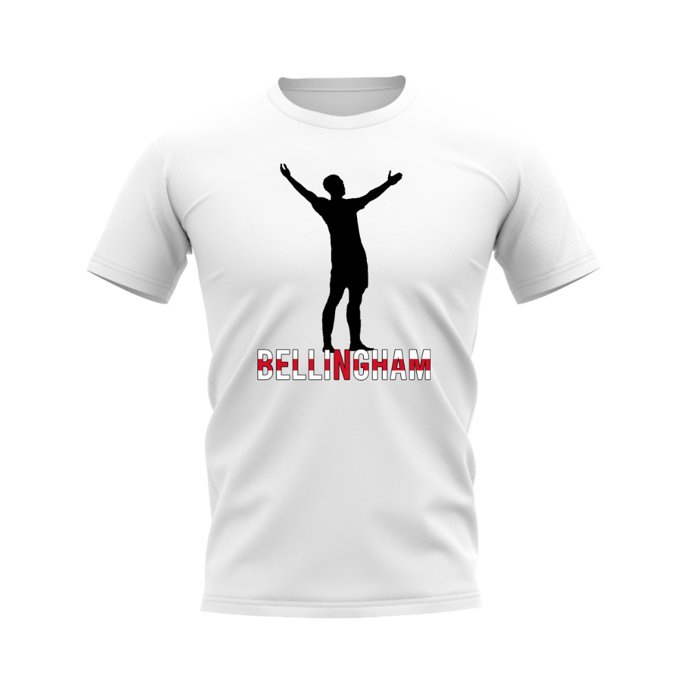 Jude Bellingham England Silhouette T-shirt (White)