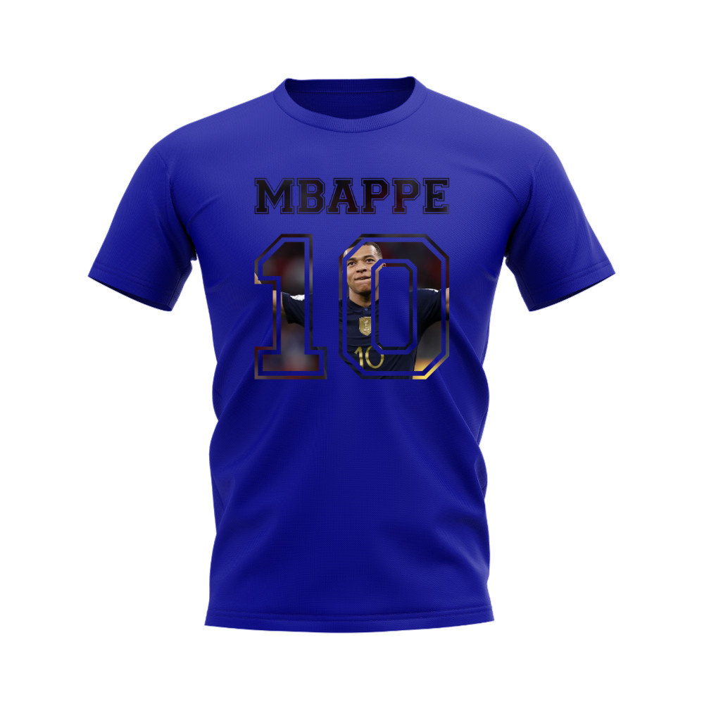 Kylian Mbappe France 10 T-Shirt (Royal)