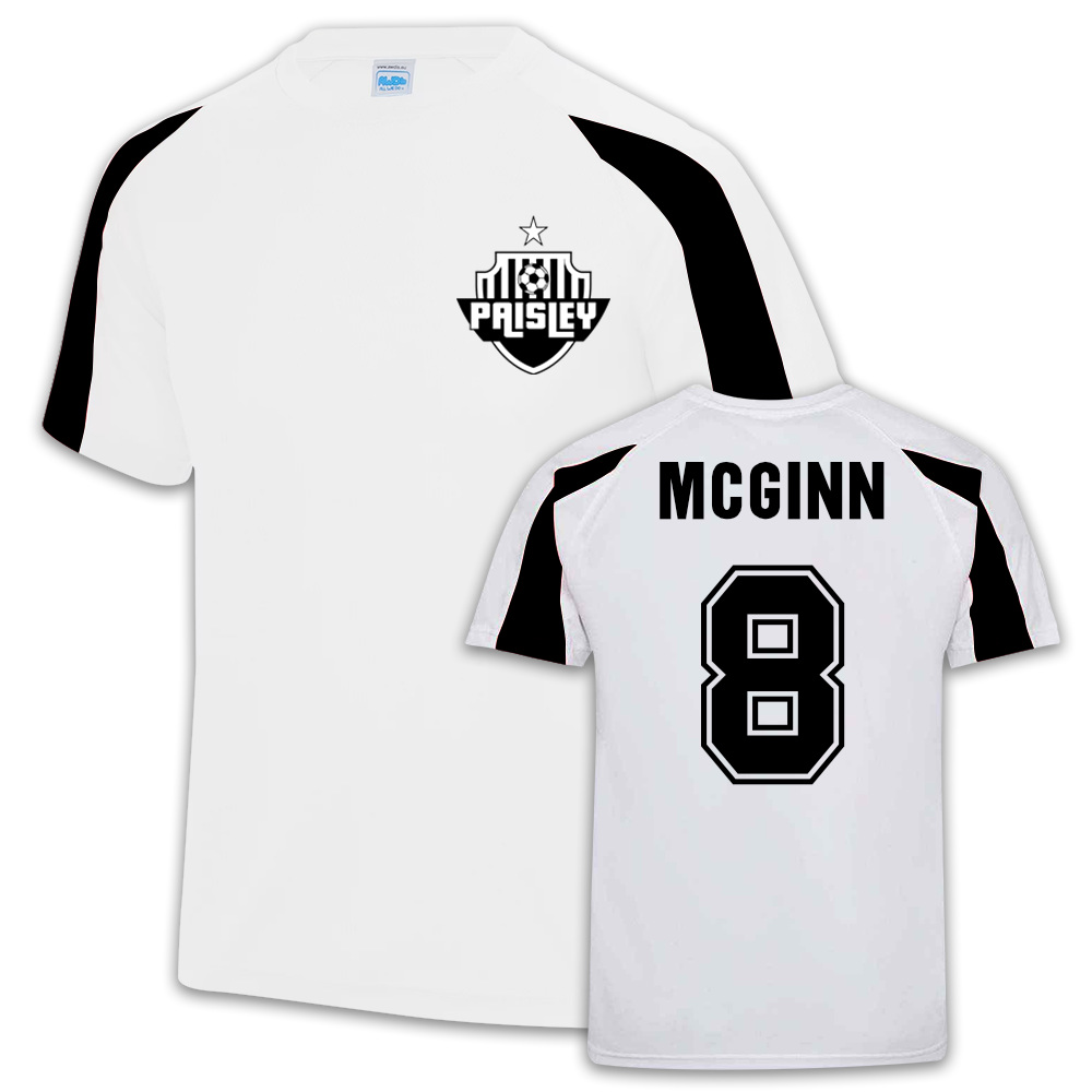 St Mirren Sports Training Jersey (John McGinn 8)