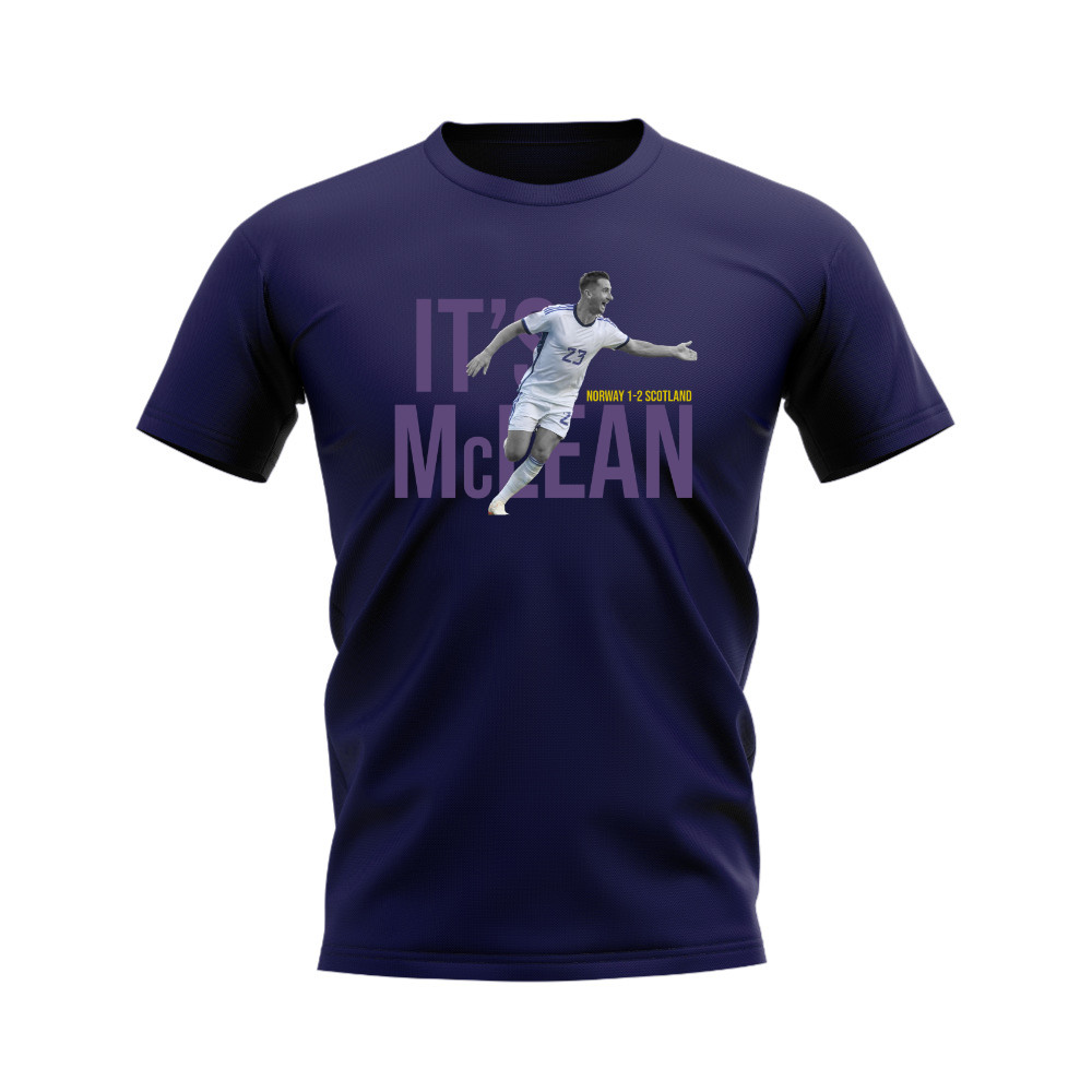 Kenny McLean Scotland T-Shirt (Navy)