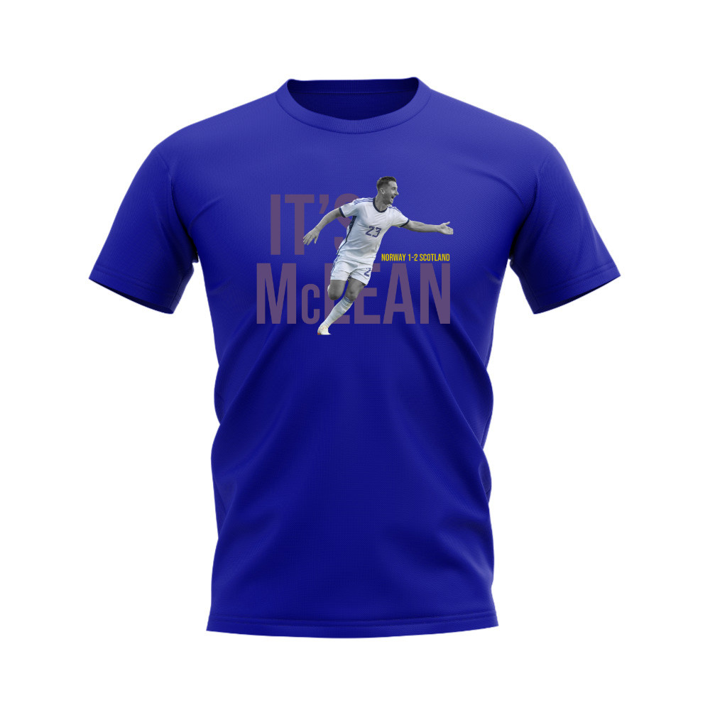 Kenny McLean Scotland T-Shirt (Royal)