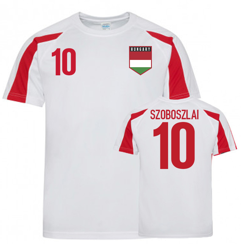 Hungary Sports Training Jersey (Szoboszlai 10)