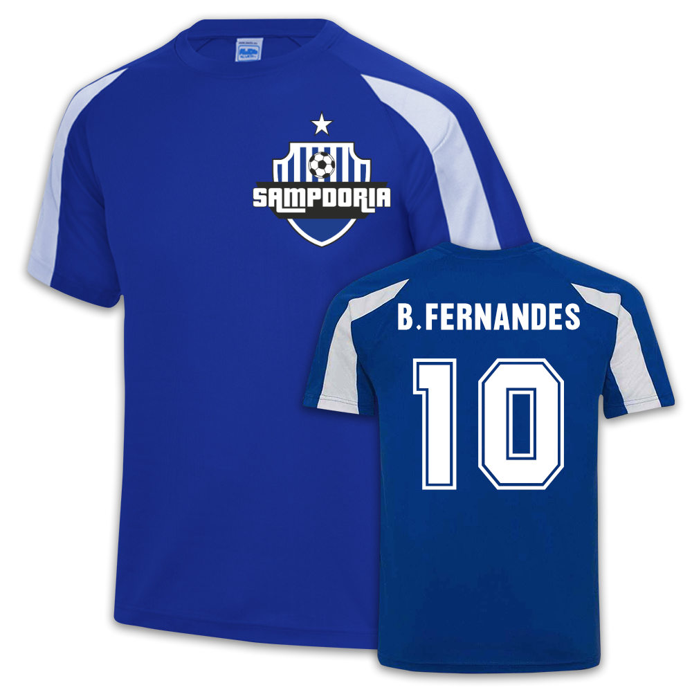 Sampdoria Sports Training Jersey (Bruno Fernandes 10)