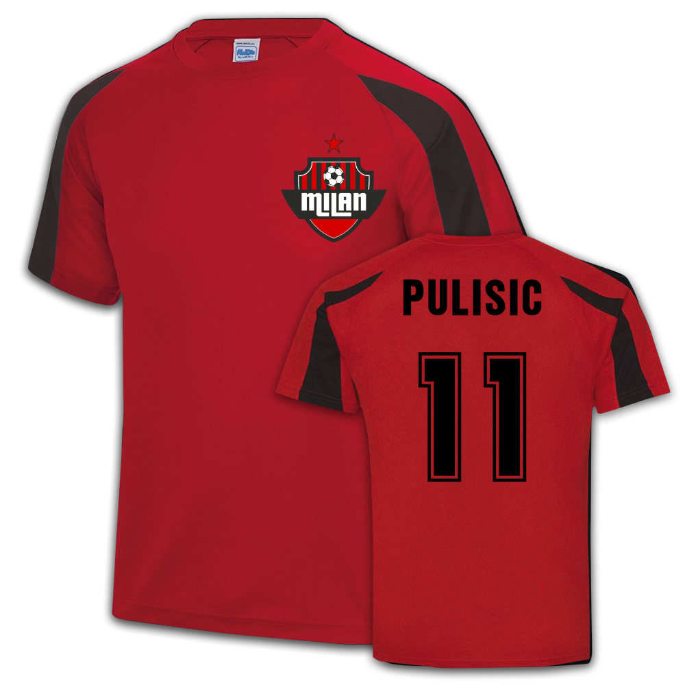 AC Milan Sports Training Jersey (Christian Pulisic 11)