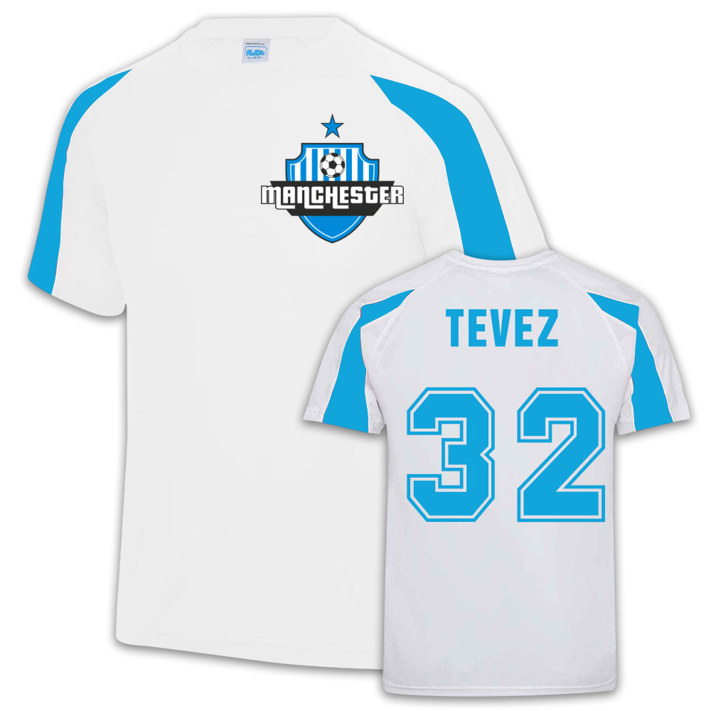 Manchester City Sports Training Jersey (Carlos Tevez 32)