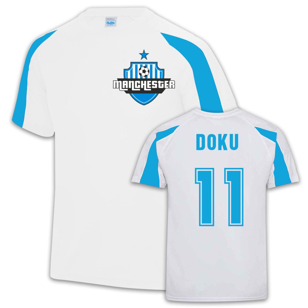 Manchester City Sports Training Jersey (Jeremy Doku 11)