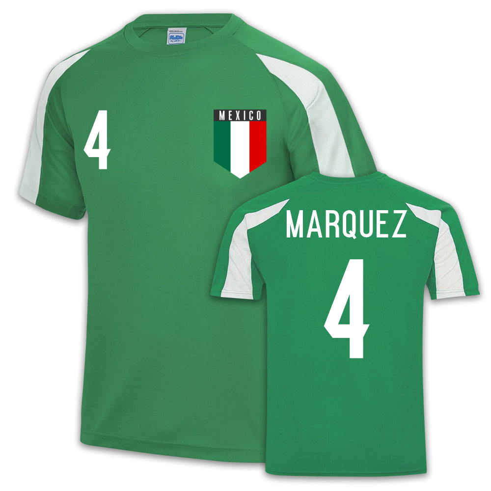 Mexico Sports Training Jersey (Rafael Marquez 4)