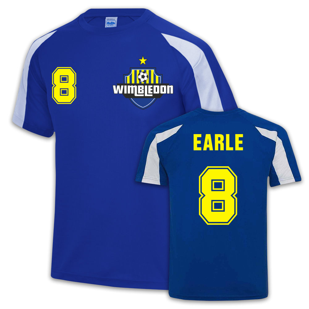 Wimbledon Sports training Jersey (Robbie Earle 8)