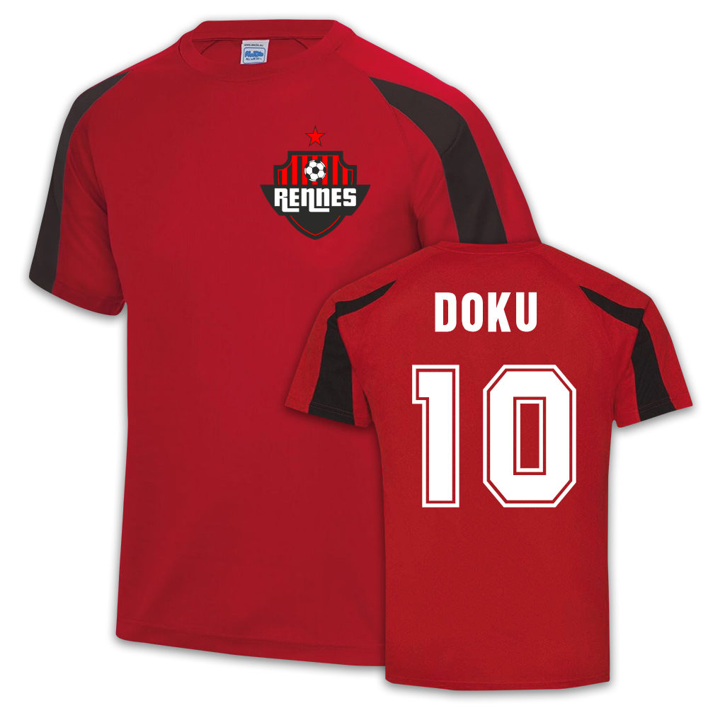 Rennes Sports Training Jersey (Jeremy Doku 10)