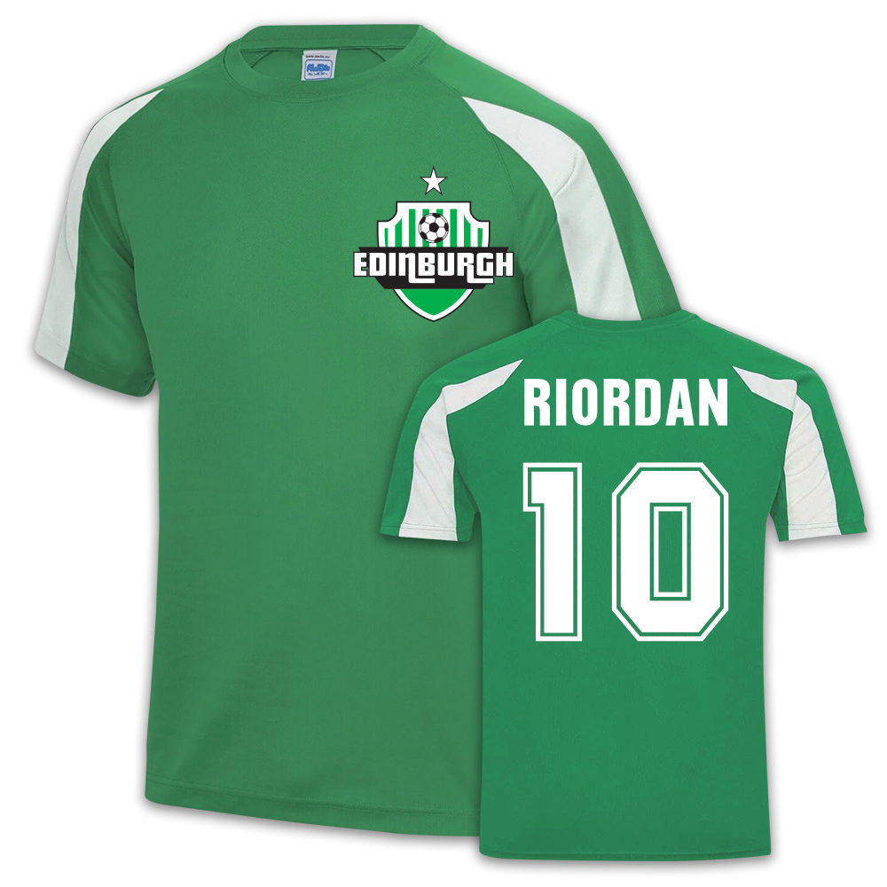 Hibs Sports Training Jersey (Derek Riordan 10)