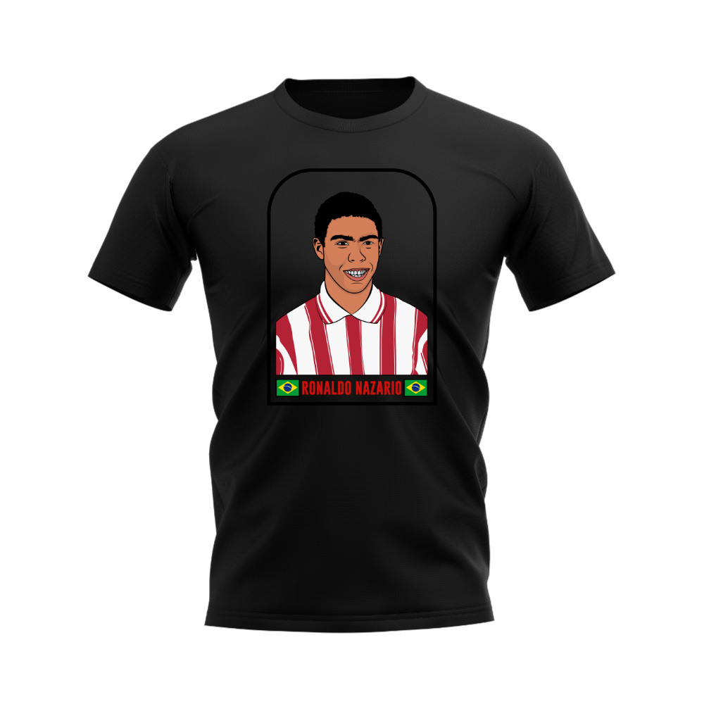 Ronaldo Nazario Rookie T-shirt (Black)