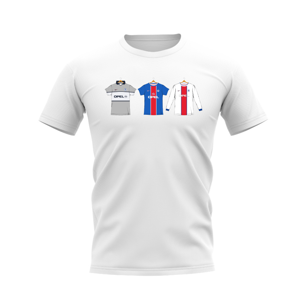 PSG 1999-2000 Retro Shirt T-shirt (White)