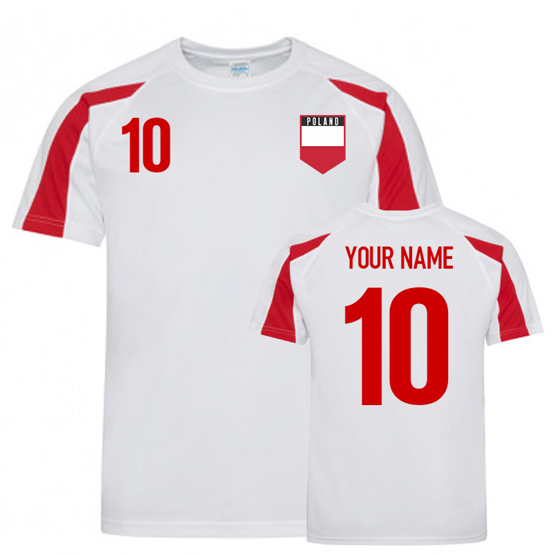 Poland Sports Training Jersey (Your Name)