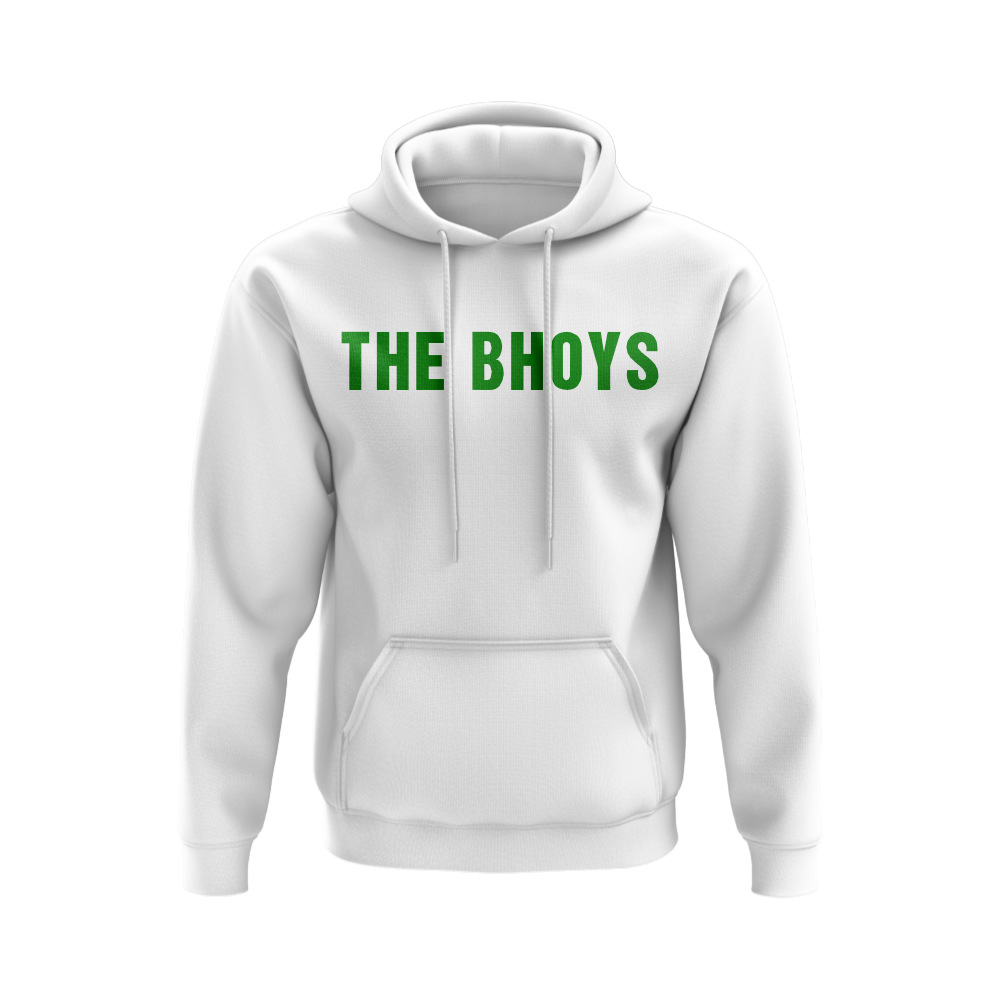 Celtic The Bhoys Hoody (White)