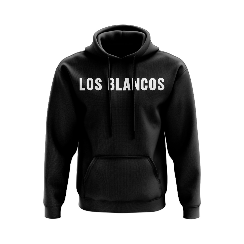 Real Madrid Los Blancos Hoody (Black)