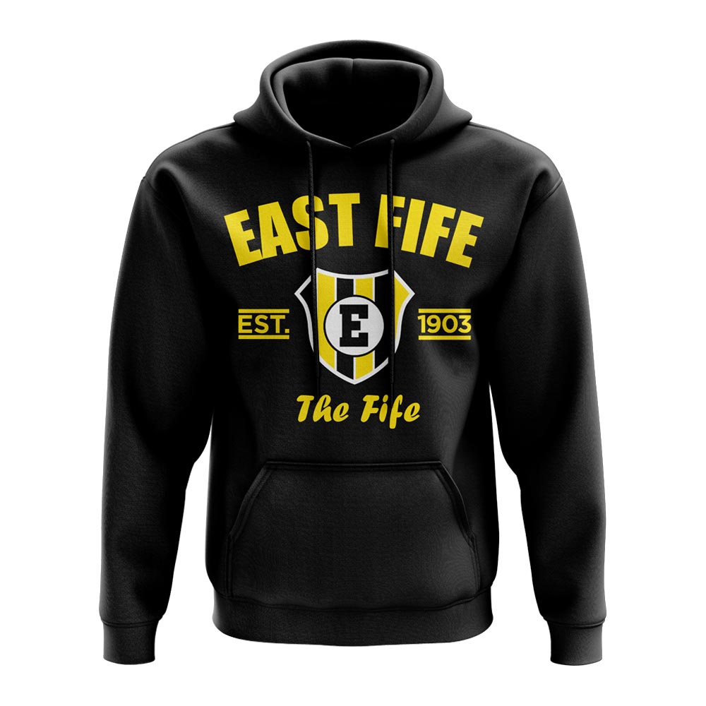 East Fife Established Hoody (Black)