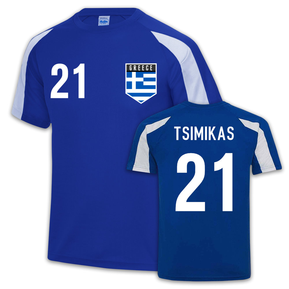 Greece Sports Training Jersey (Kostas Tsimikas 21)