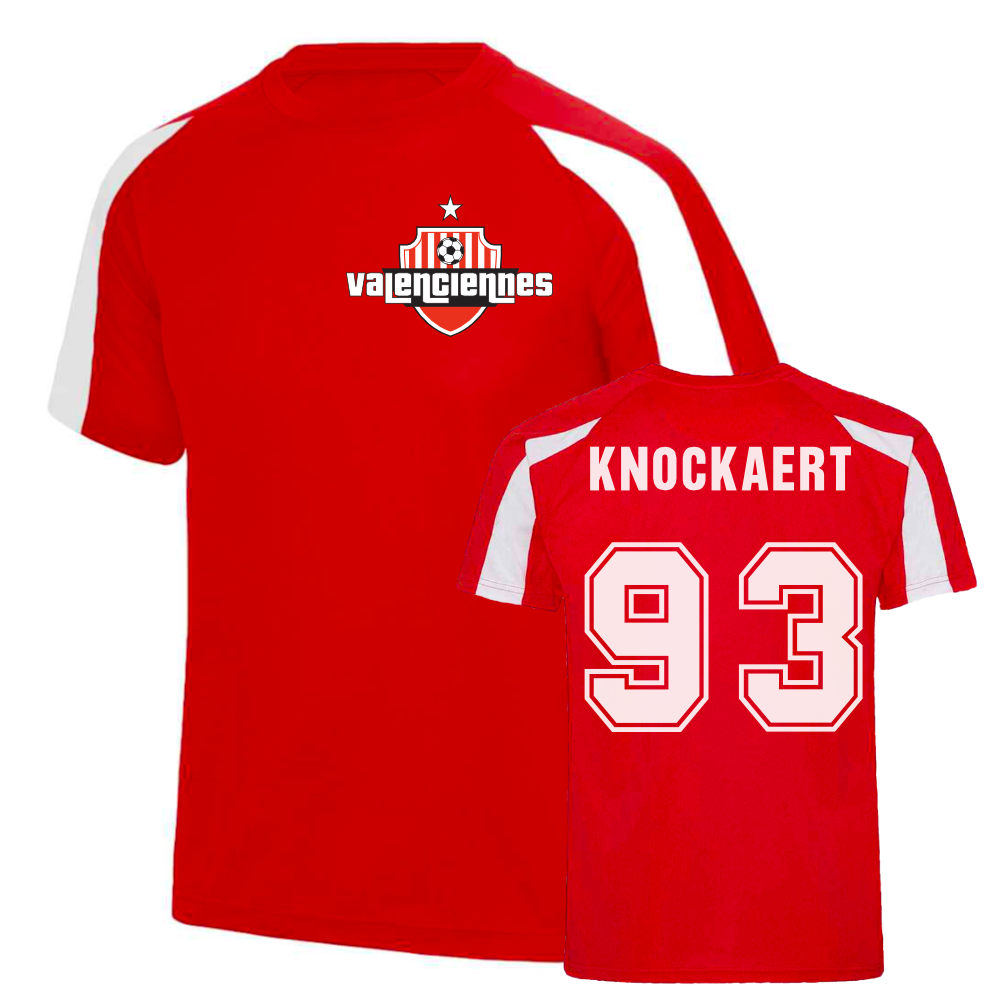 Valenciennes Sports Training Jersey (Anthony Knockaert 93)