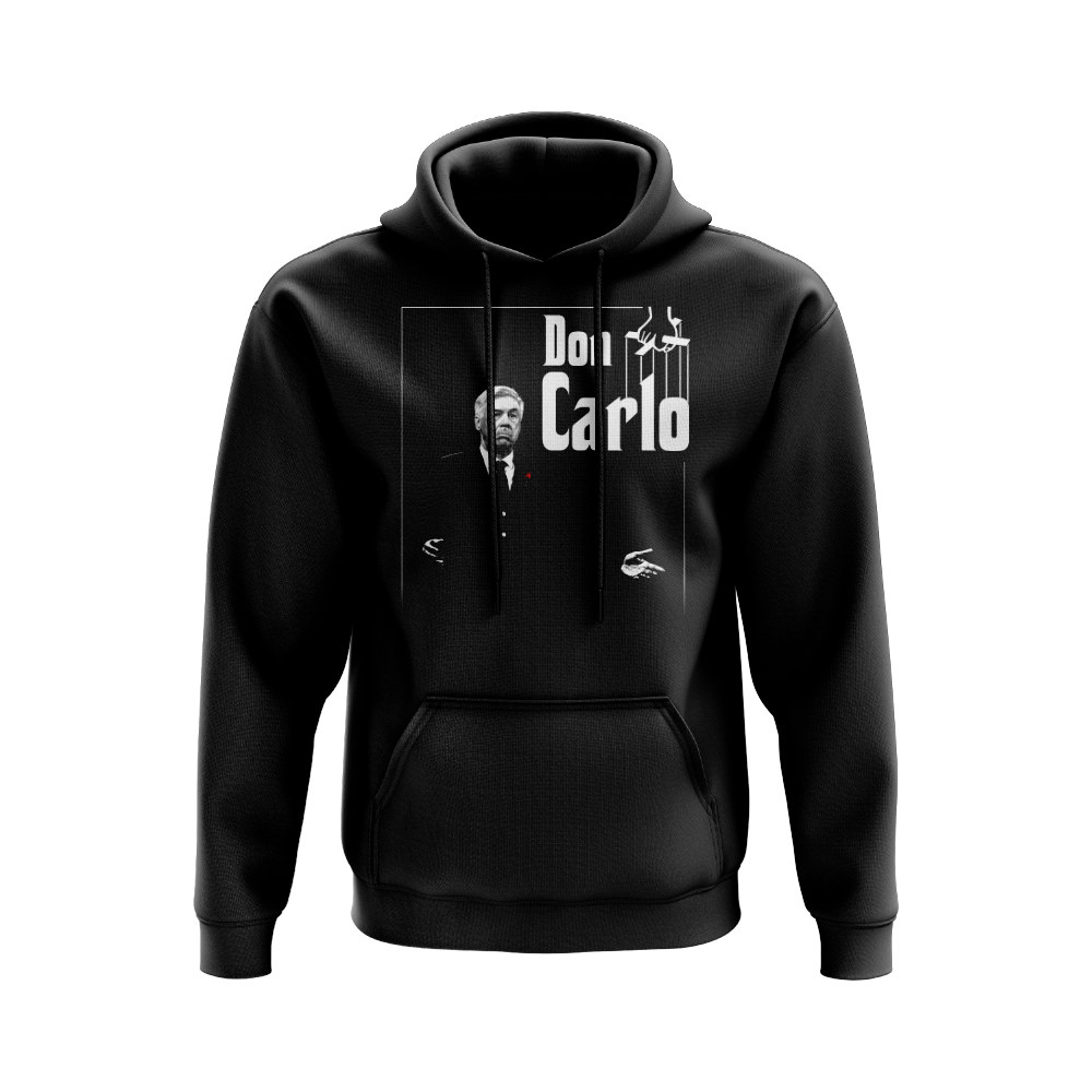 Carlo Ancelotti Don Carlo Football Hoody (Black)