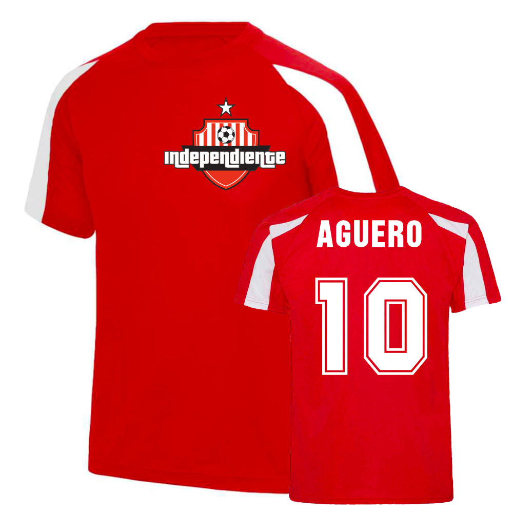 Independiente Sports Training Jersey (Sergio Aguero 10)