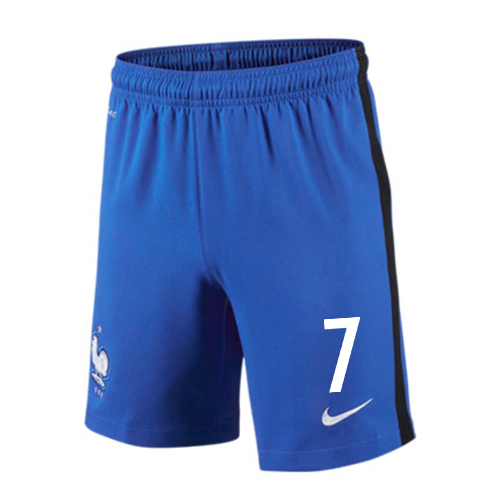 2016-17 France Home Shorts (7) - Kids