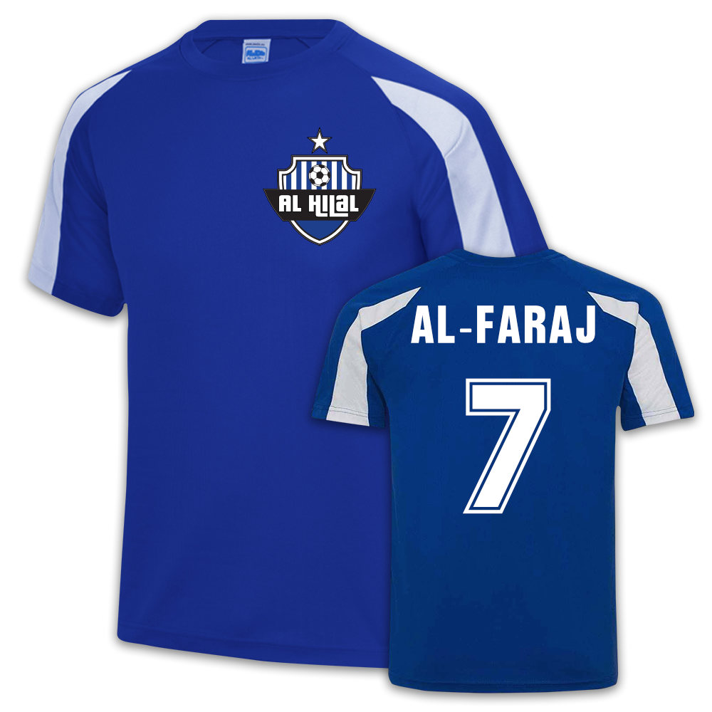 Al-Hilal Sports Training Jersey (Al Faraj 7)