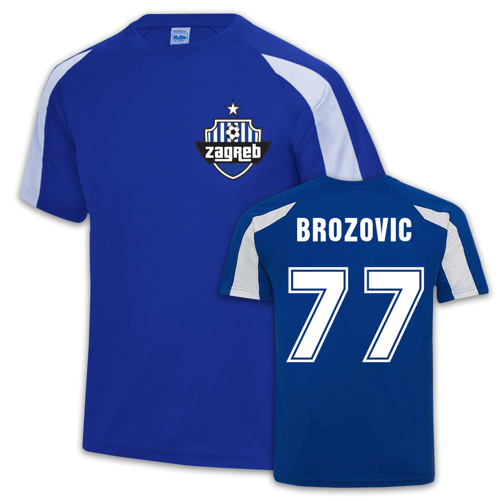 Dinamo Zagreb Sports Training Jersey (Marcelo Brozovic 77)