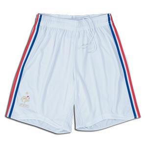 08-09 France home shorts - Kids