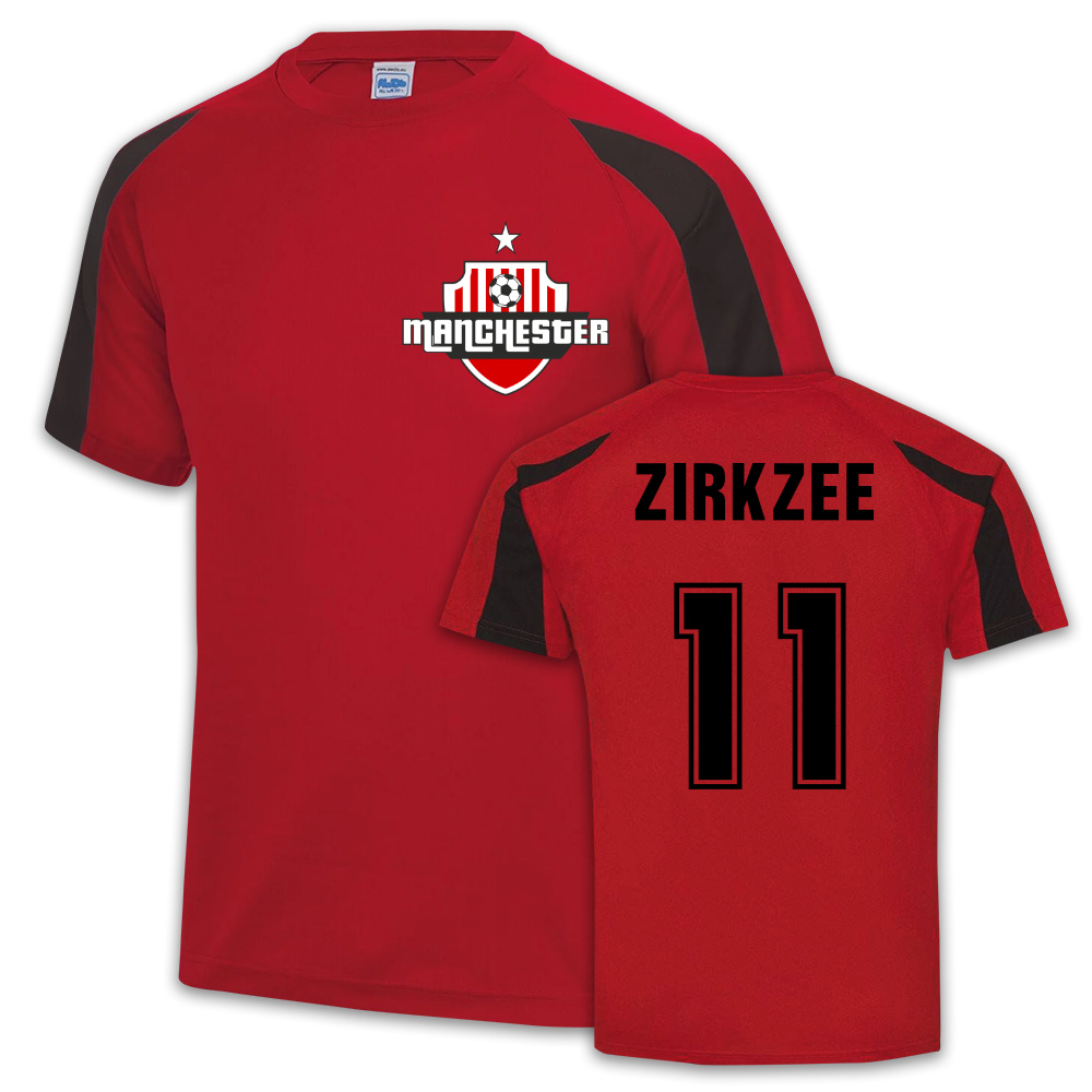 Joshua Zirkzee Manchester United Sports Training Jersey