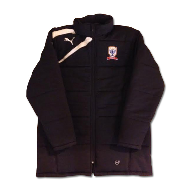 2013-14 Airdrie Puma Stadium Jacket (Black)