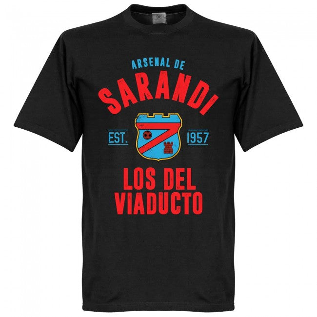 Arsenal Sarandi Established T-Shirt - Black