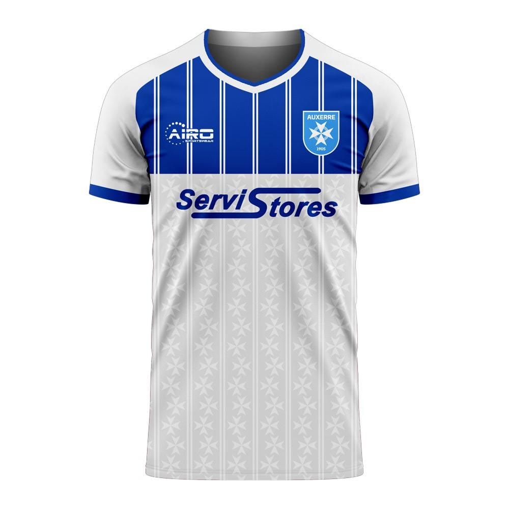 Auxerre 2024-2025 Home Concept Football Kit (Airo) - Womens