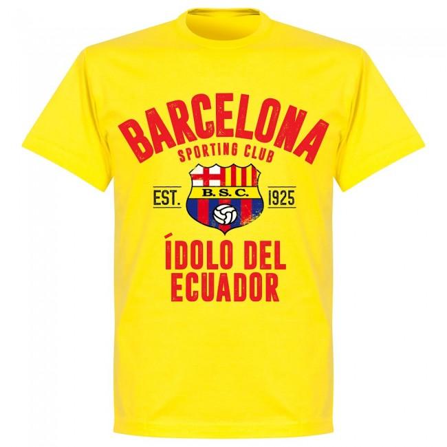 Barcelona Sporting Club Established T-shirt - Yellow