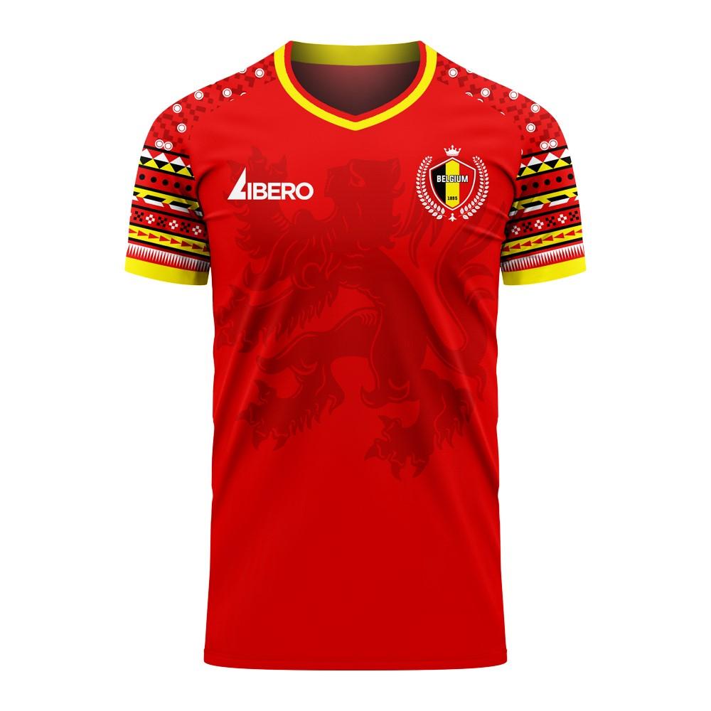 Belgium 2024-2025 Home Concept Football Kit (Libero)