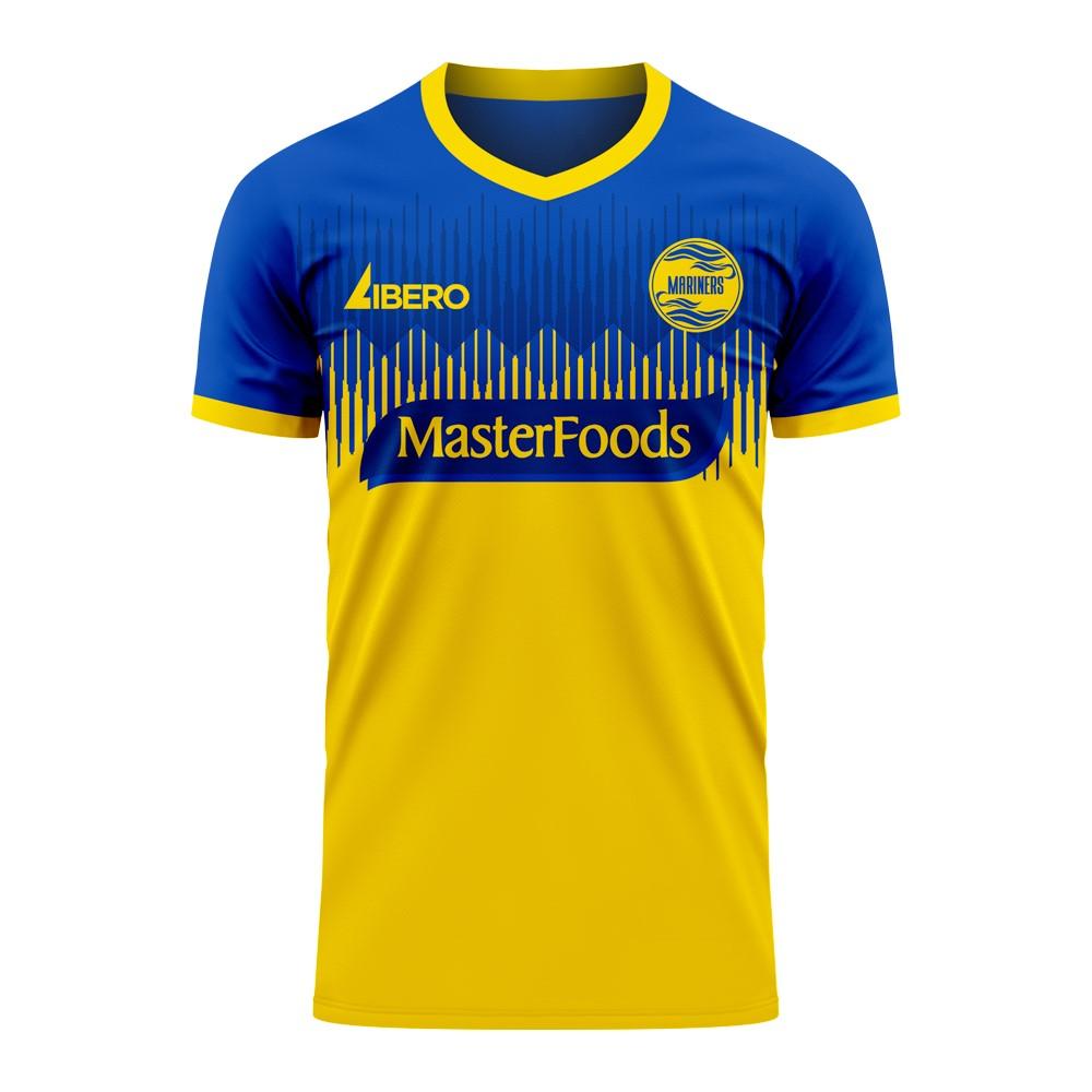 Central Coast Mariners 2024-2025 Home Concept Football Kit (Libero) - Womens