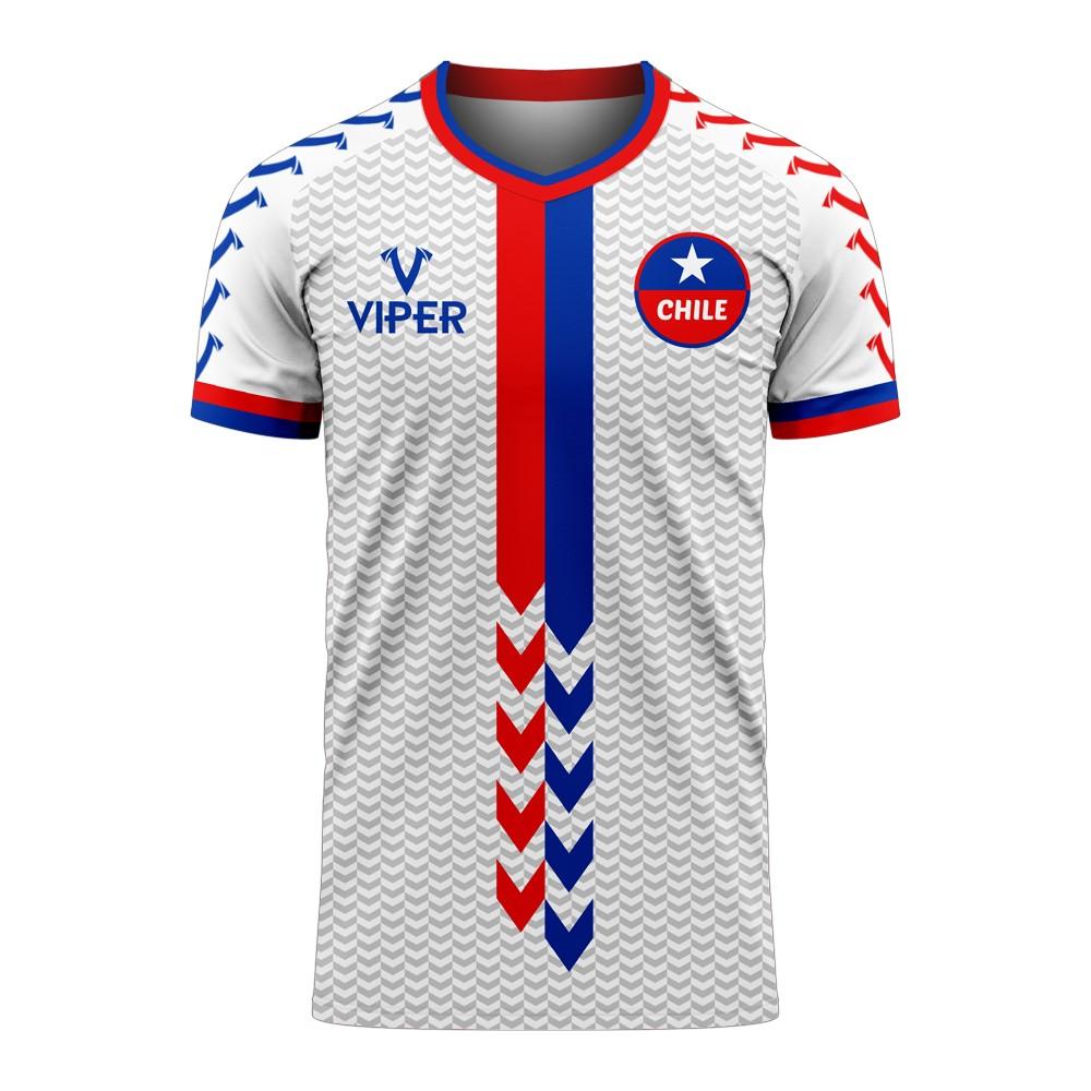 Chile 2024-2025 Away Concept Football Kit (Viper)