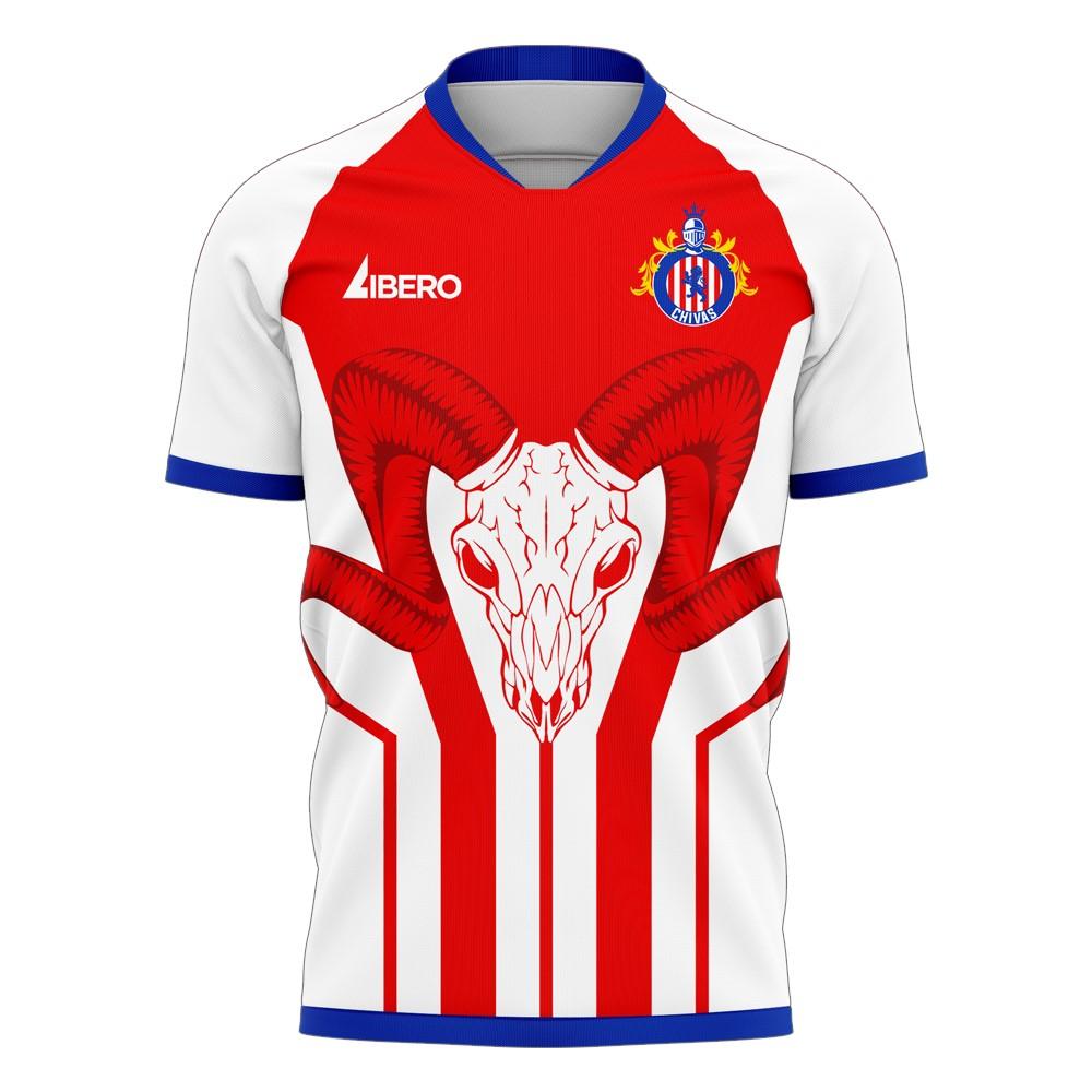 Chivas 2024-2025 Home Concept Football Kit (Libero) - Womens