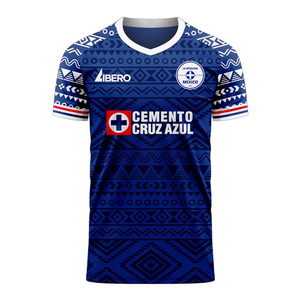 Cruz Azul 2024-2025 Home Concept Football Kit (Libero) - Womens