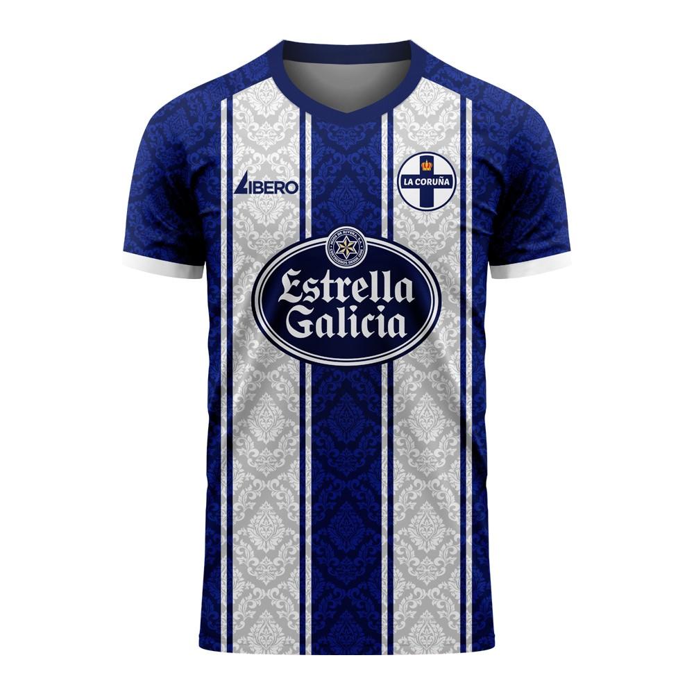 Deportivo La Coruna 2024-2025 Home Concept Football Kit (Libero) - Baby