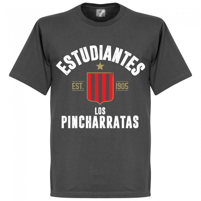 Estudiantes Established T-Shirt - Dark Grey