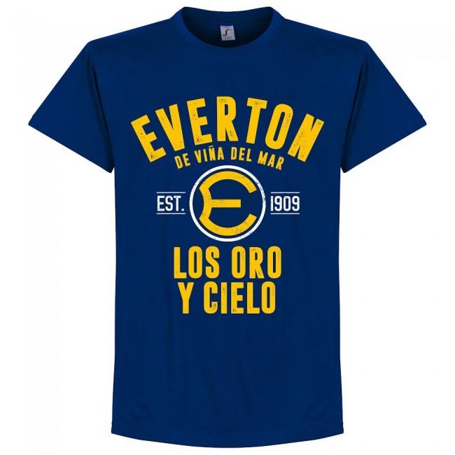 Everton de Chile Established T-Shirt - Navy