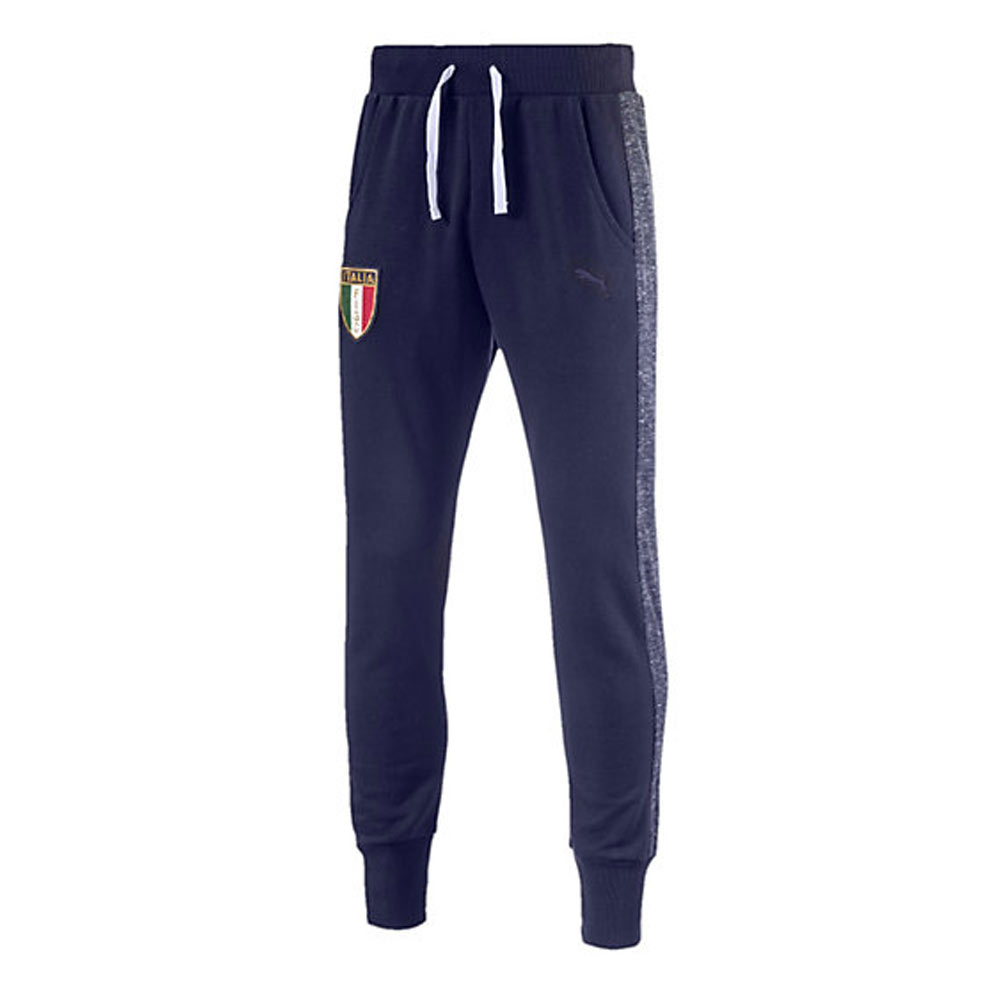 2017-2018 Italy Puma Sweat Pants (Peacot) - Kids