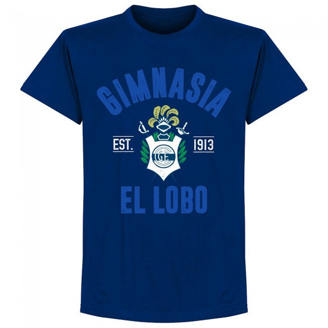 Gimnasia Established T-Shirt - Ultramarine